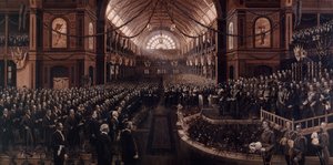 Åbningen af det første Commonwealth -parlament